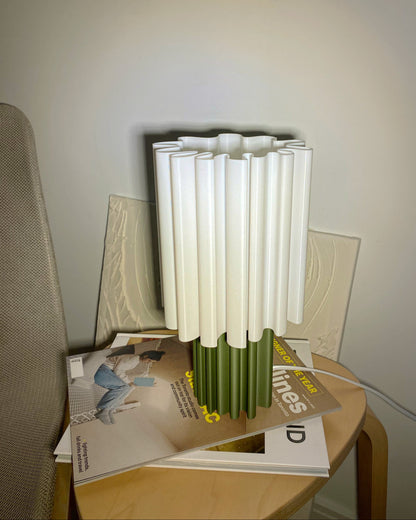 Sahara Lamp - White (Olive Base)